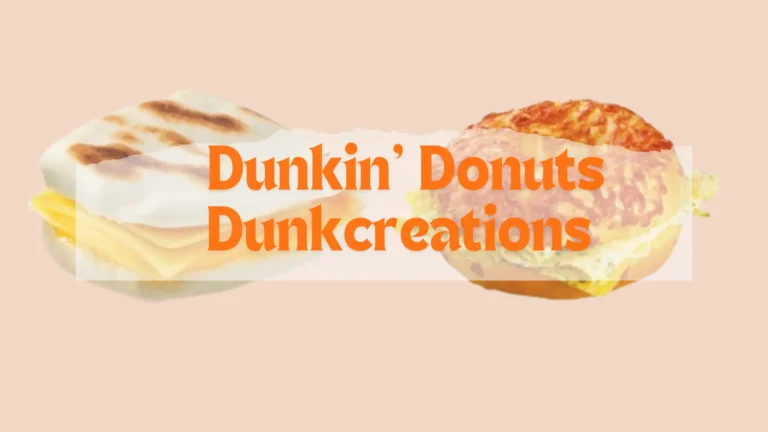 Dunkcreations Menu